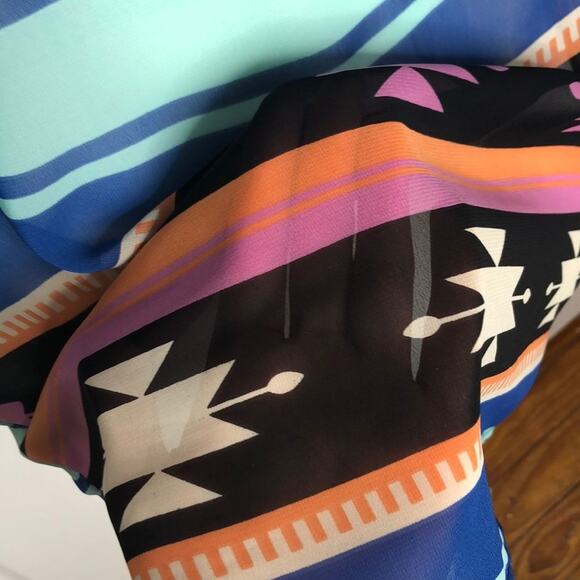 Show me your mumu printed tank top semi sheer - Picture 3 of 6